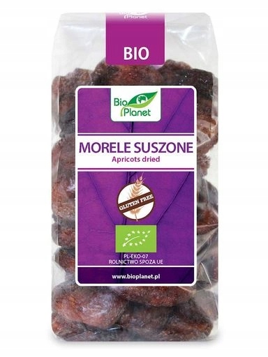 2x Bio Planet Sušené meruňky bezlepkové Bio 400 g