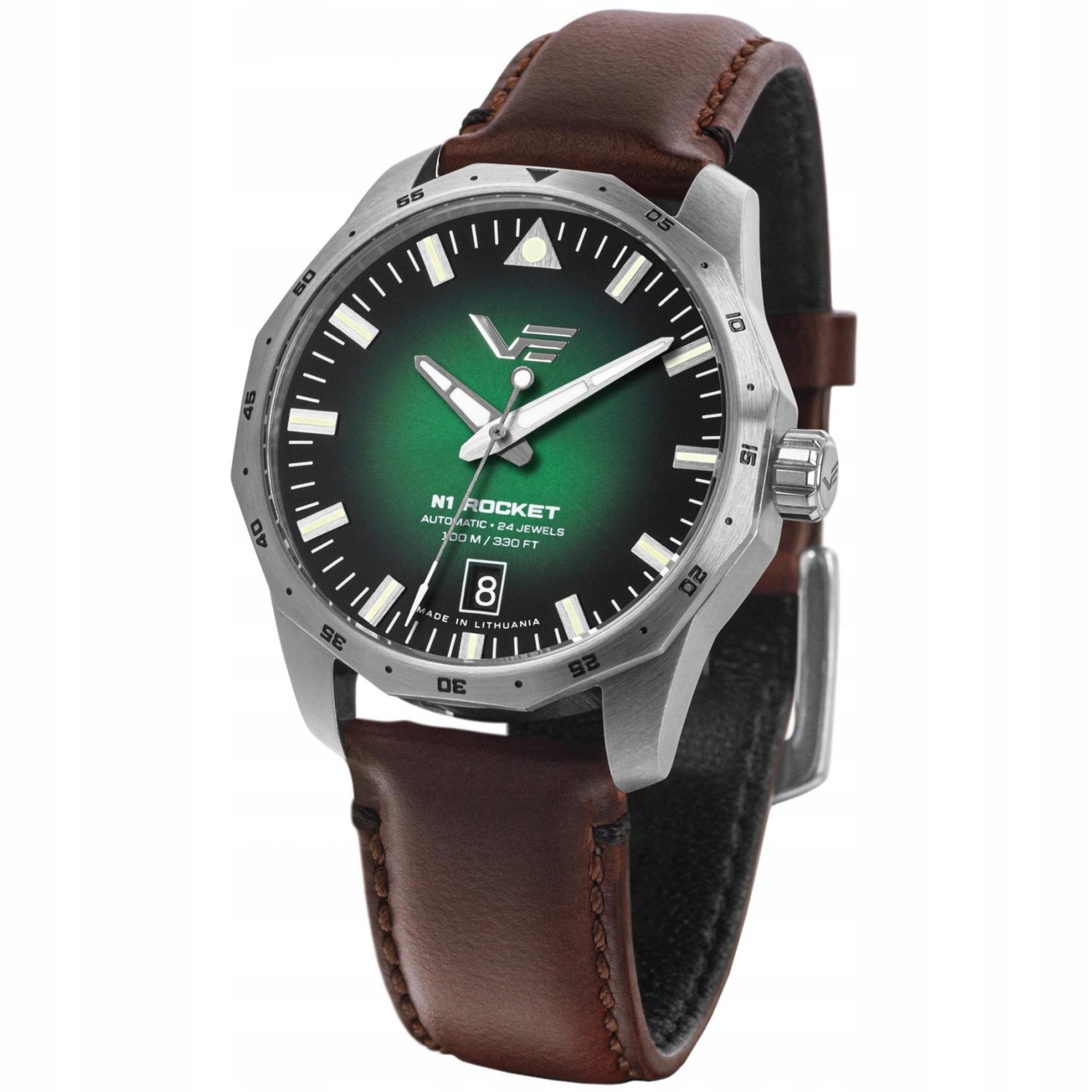Dámské hodinky Vostok Europe NH35A-125A749 hnědé