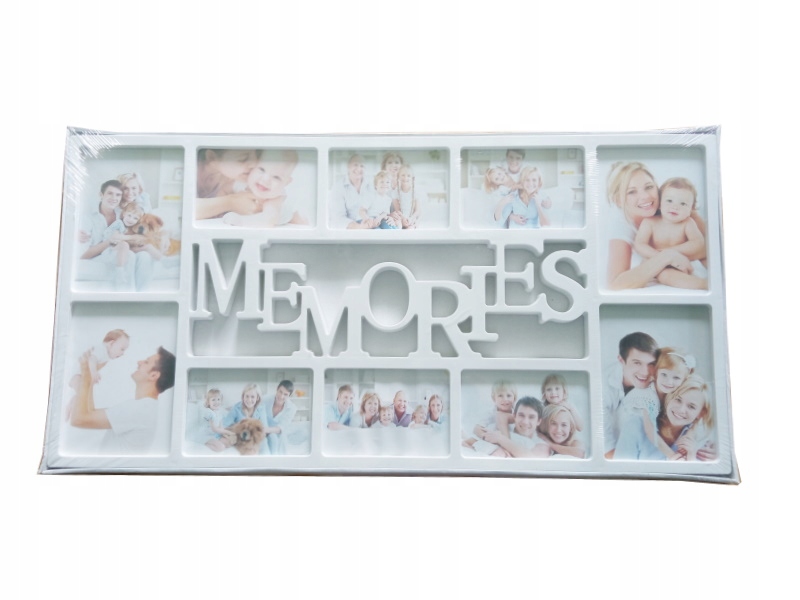 

Ramka galeria Memories na 10 zdjęć Biała