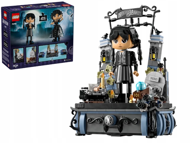 Lego 76780 Wednesday Sada Figurka Wednesday Addamsová 10+ 702 Ks