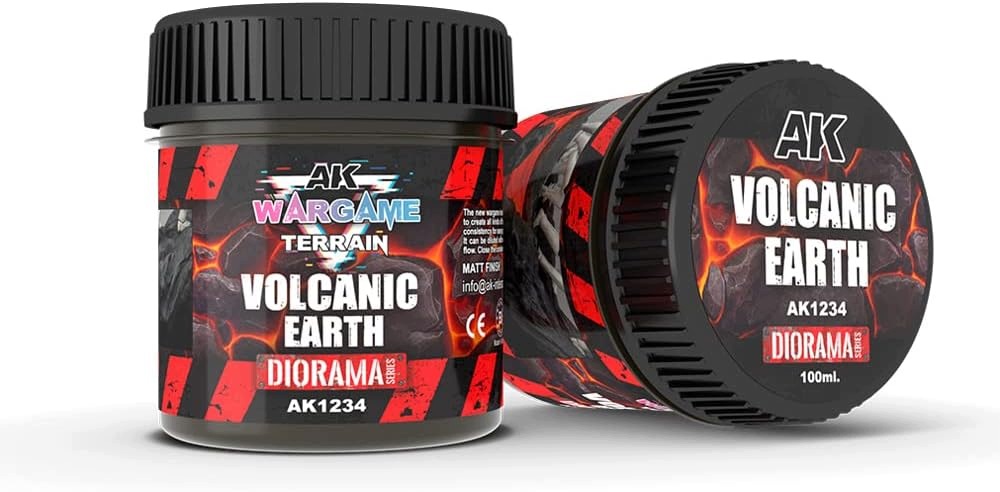 Sopečná Půda Wargame 100 ML Pro Dioráma A Miniatury