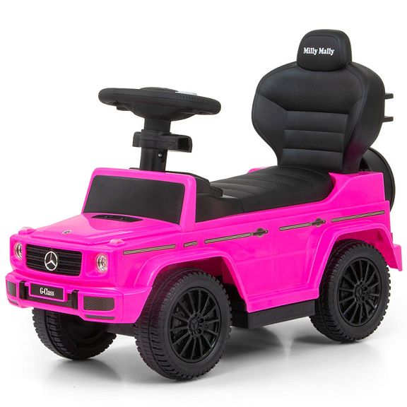 Milly Mally Jeździk Pojazd z rączką Mercedes G350d Pink