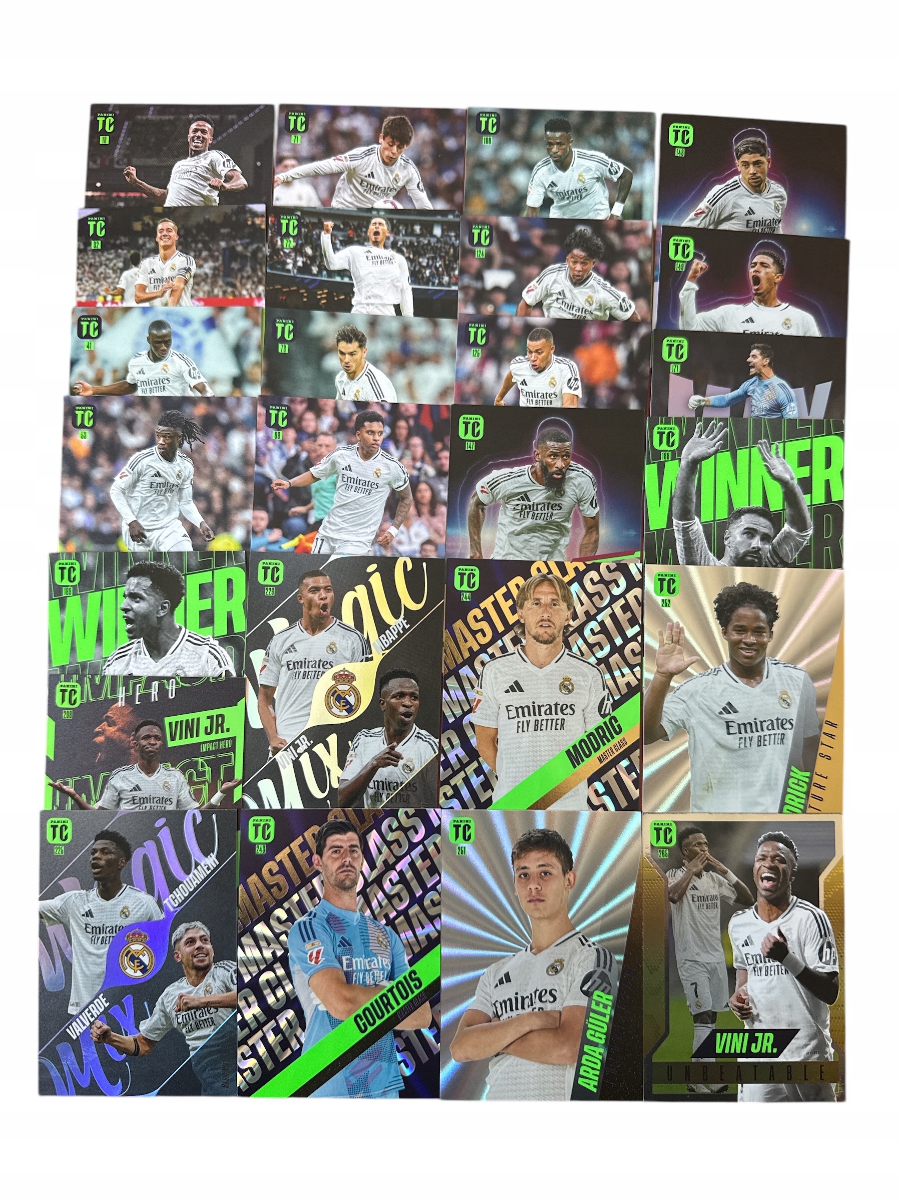 Top Class 2025 Real Madrid 25 szt Komplet