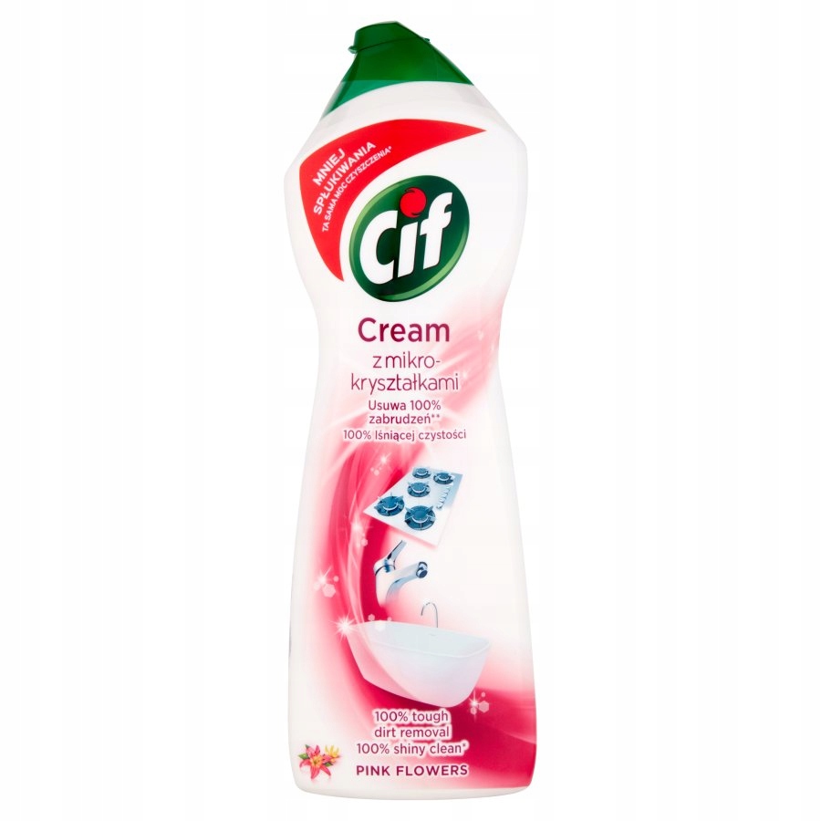 

Cif Mleczko Cream Pink Flowers 780g