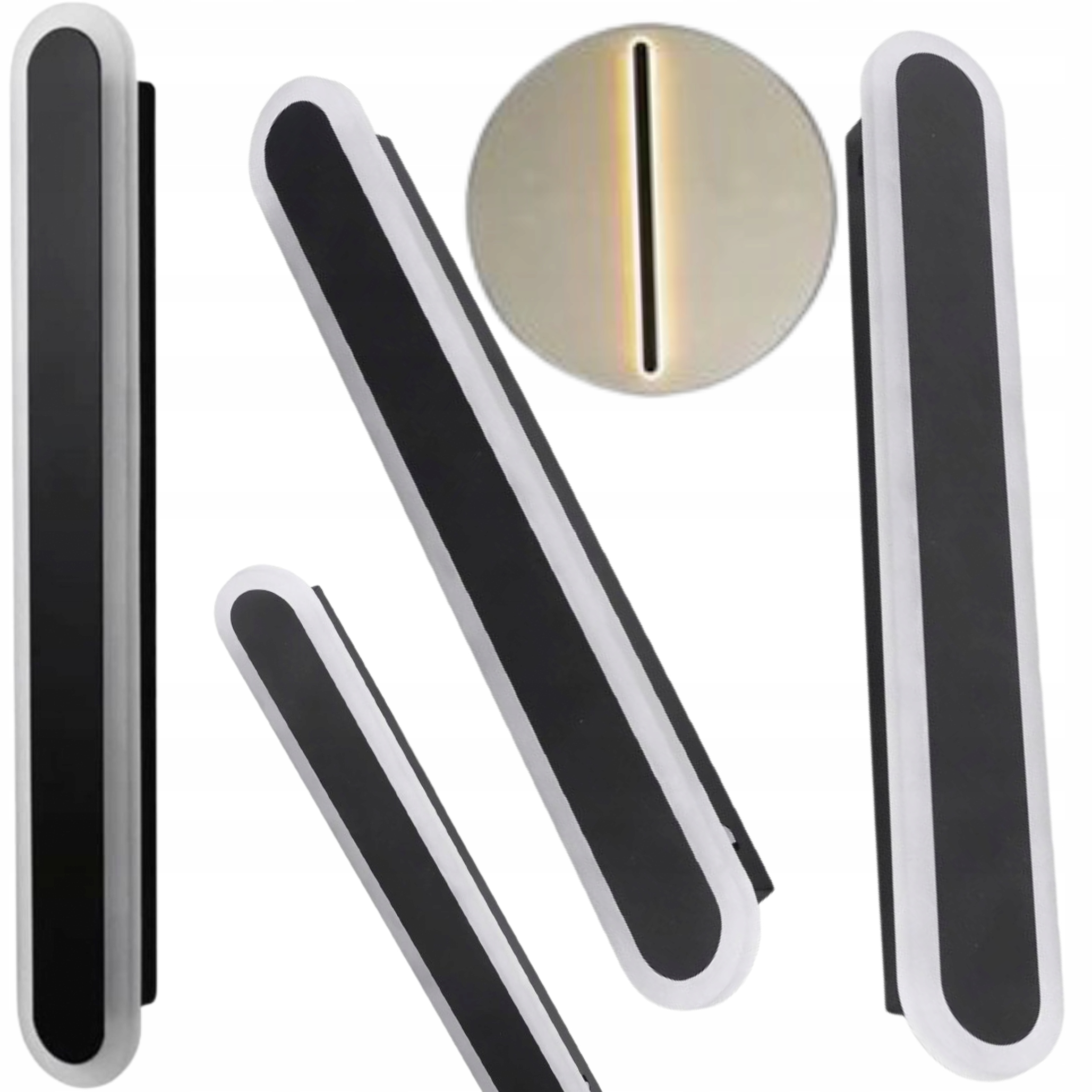 Lampa Kinkiet Led Ogrodowa Elewacyjna Zewnętrzna Długa 1M Barwa Ciepła 24W