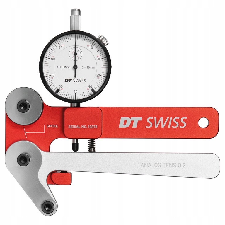 Dt Swiss Tenzometr Pro Měření Výpletů * Analogový Cerv/ stríbr, 0, 01/ 10