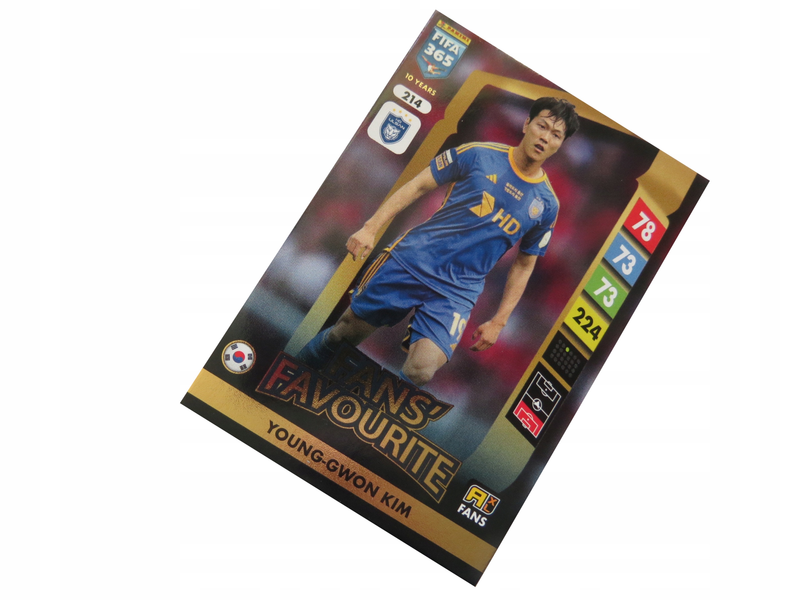 Fifa 365 2025 Karty Piłkarskie Fans Favourite 214 Young-gwon Kim Ulsan Hd