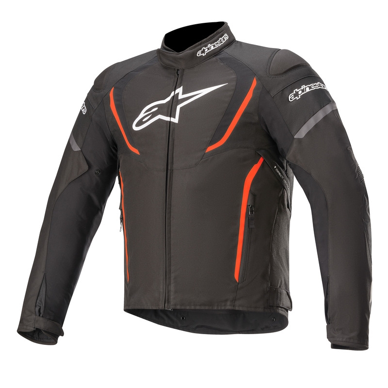 Textilná Bunda Alpinestars T-jaws V3 Black/fluo Red (M)