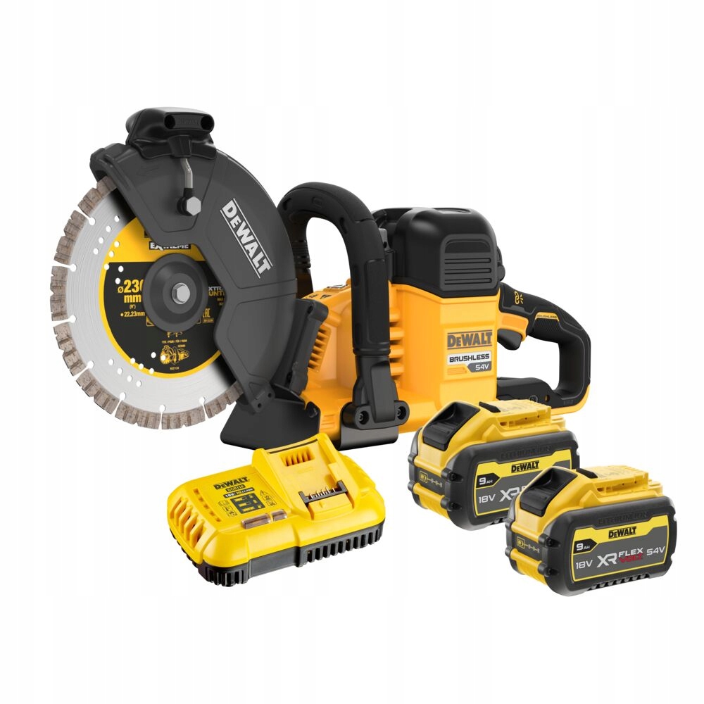 Dewalt.przecinarka Do Stali I Betonu 54V 230mm DCS691X2 2x9.0Ah DCS691X2-QW