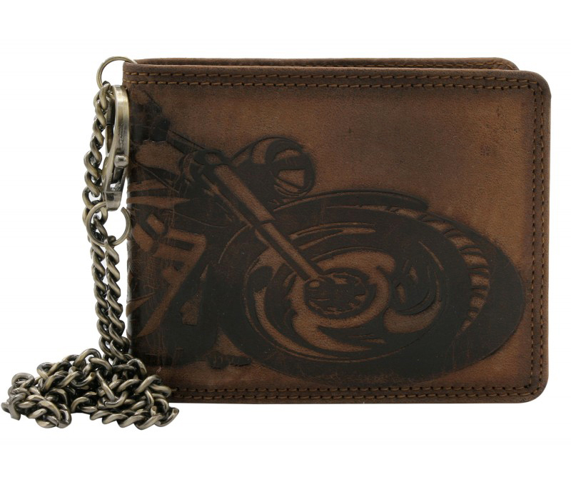 

skórzany portfel męski N992C-VIN-M brązowy Rfid