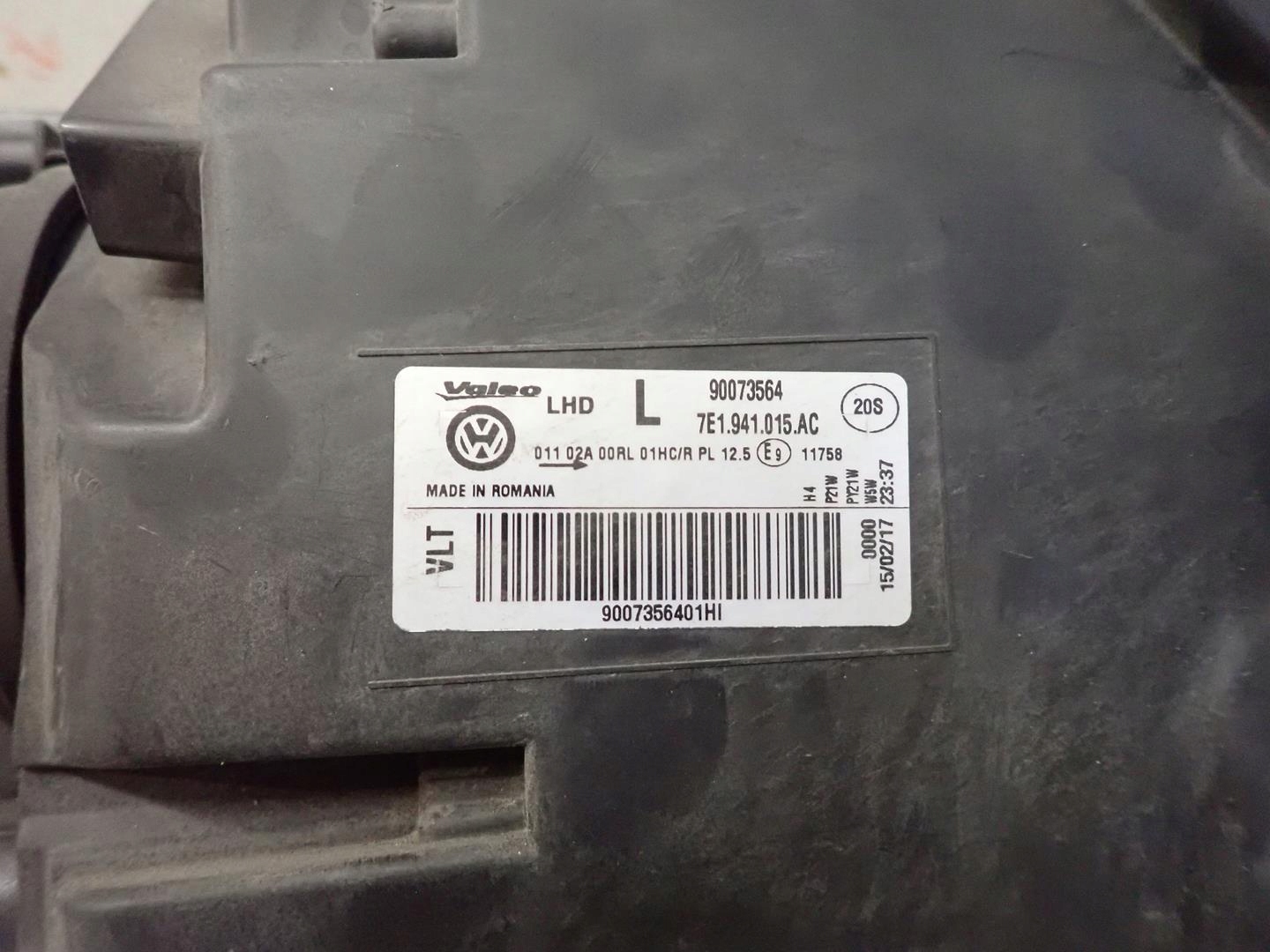 light front front left VW T6 2015- 7E1941015AC