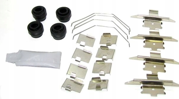 MAZDA 6 II GH ZESTAW MONTAŻOWY INSTALACYJNY KLOCKI PRZÓD BLASZKI OSŁON SMAR