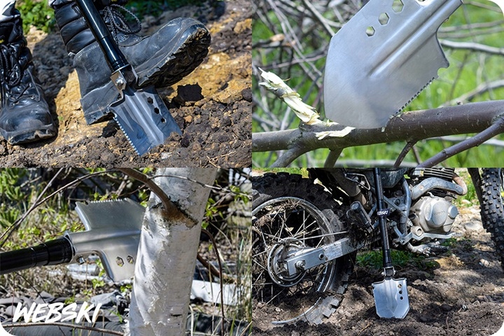 ZESTAW SURVIVALOWY MULTITOOL SAPERKA NÓŻ LATARKA Cechy dodatkowe pokrowiec w zestawie