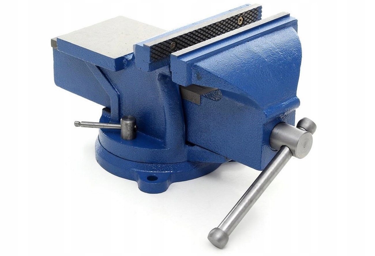 Otočný zámečnický svěrák 100 mm s kovadlinkou Kraft&dele KD1101