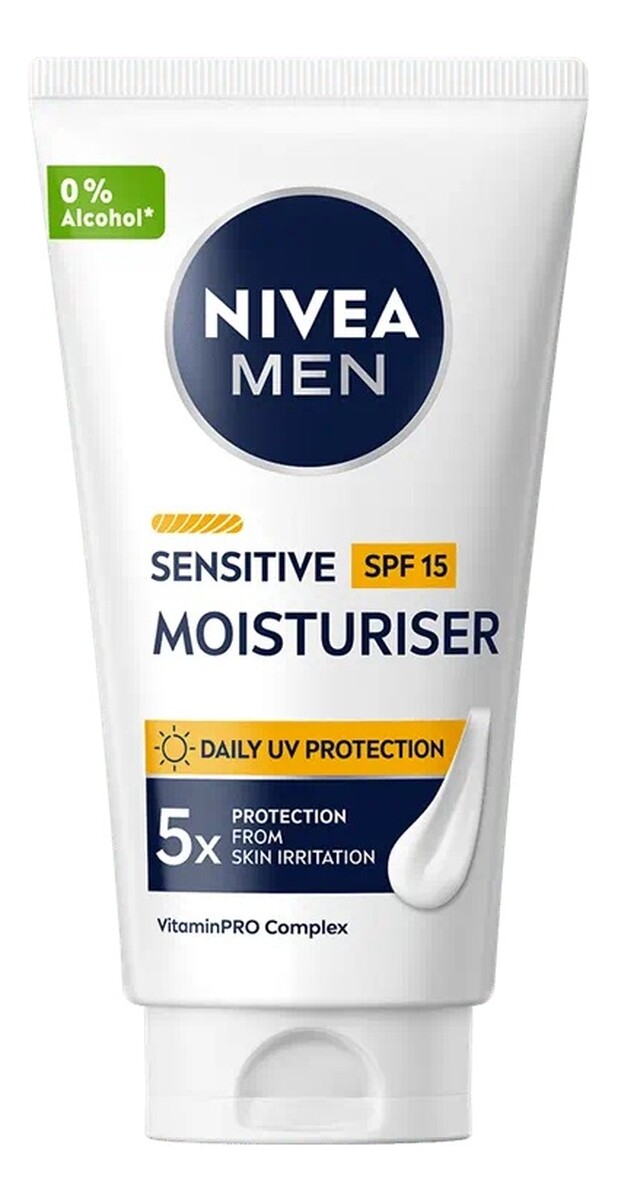 Nivea Men Sensitive Krem nawilżający do twarzy spf15 75ml