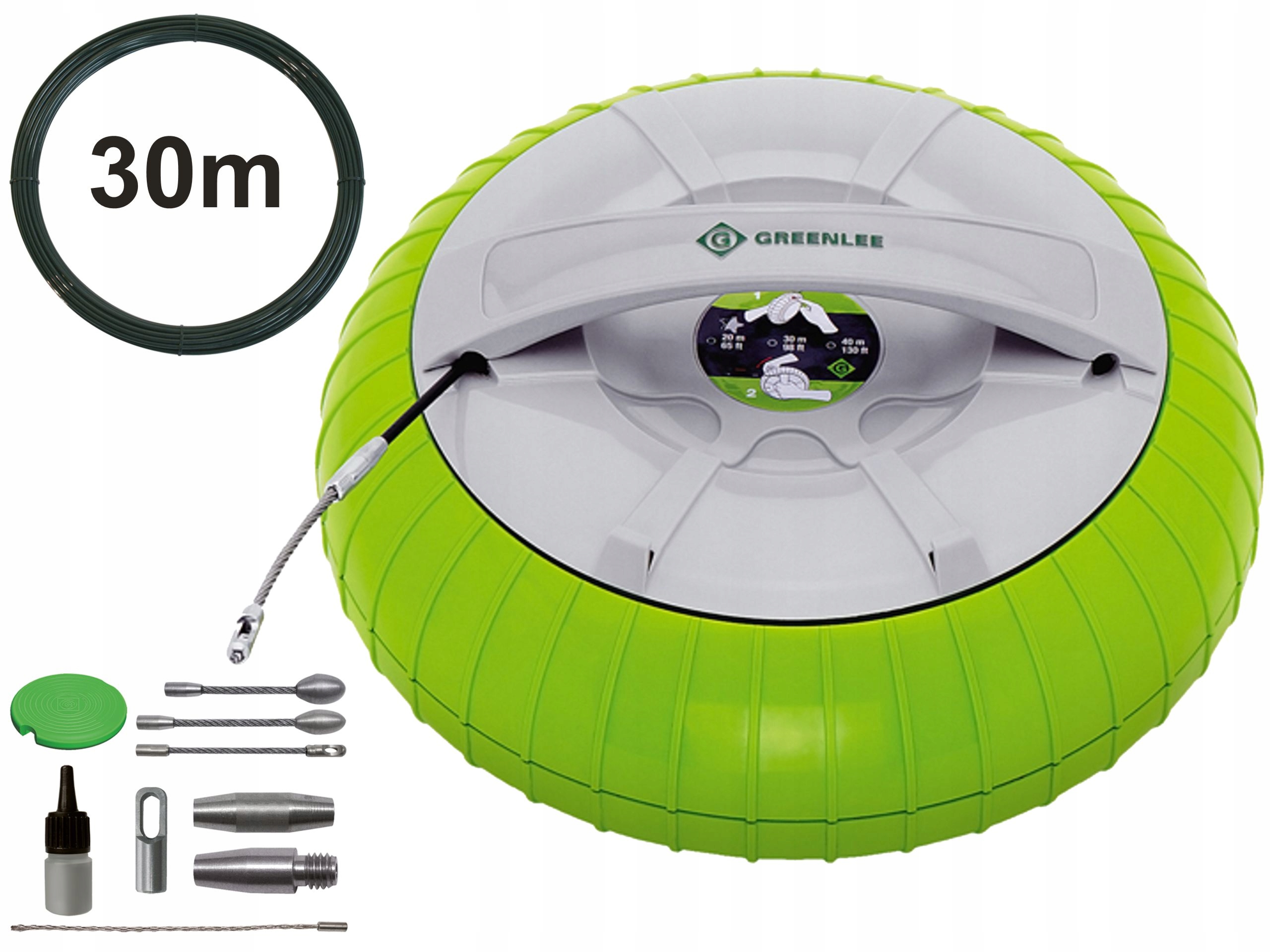 Stalka Pro Kabelové Kabely Naviják 30 m Klauke