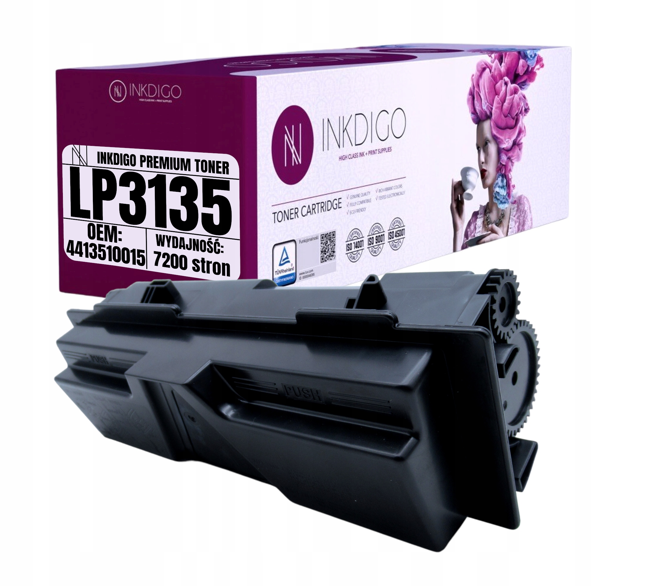 Toner pro Utax LP3135 LP3335, náhrada 4413510010