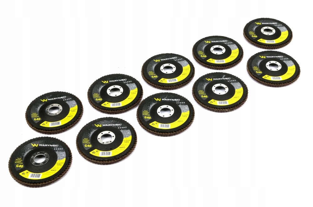 Tarcza lamelkowa z elektrokorundem 125mm GR40 10x Kod producenta WMA331