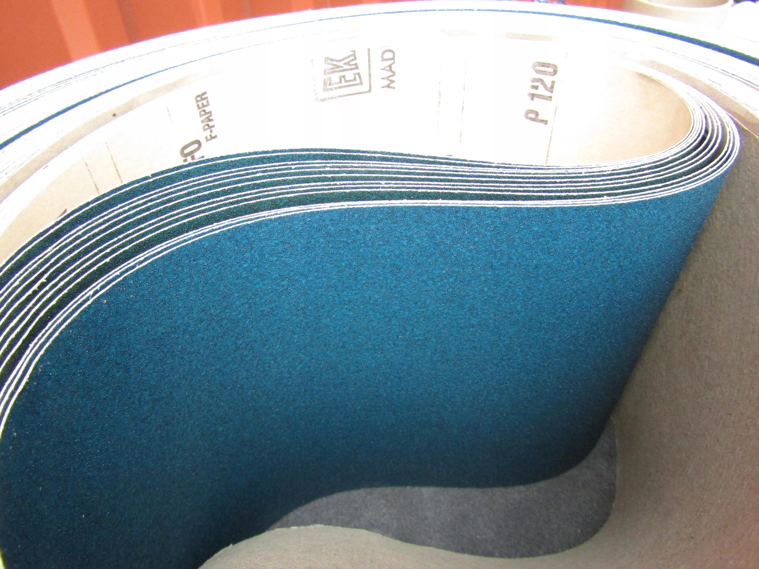 PAS ŚCIERNY BEZKOŃCOWY 150x6600 P120 EKAMANT SWED.