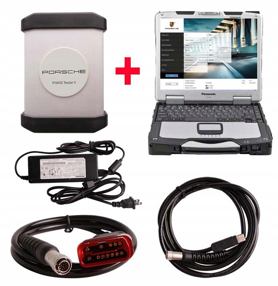 PIWIS 2 PORSCHE 2017 FULL zestaw Serwisówka