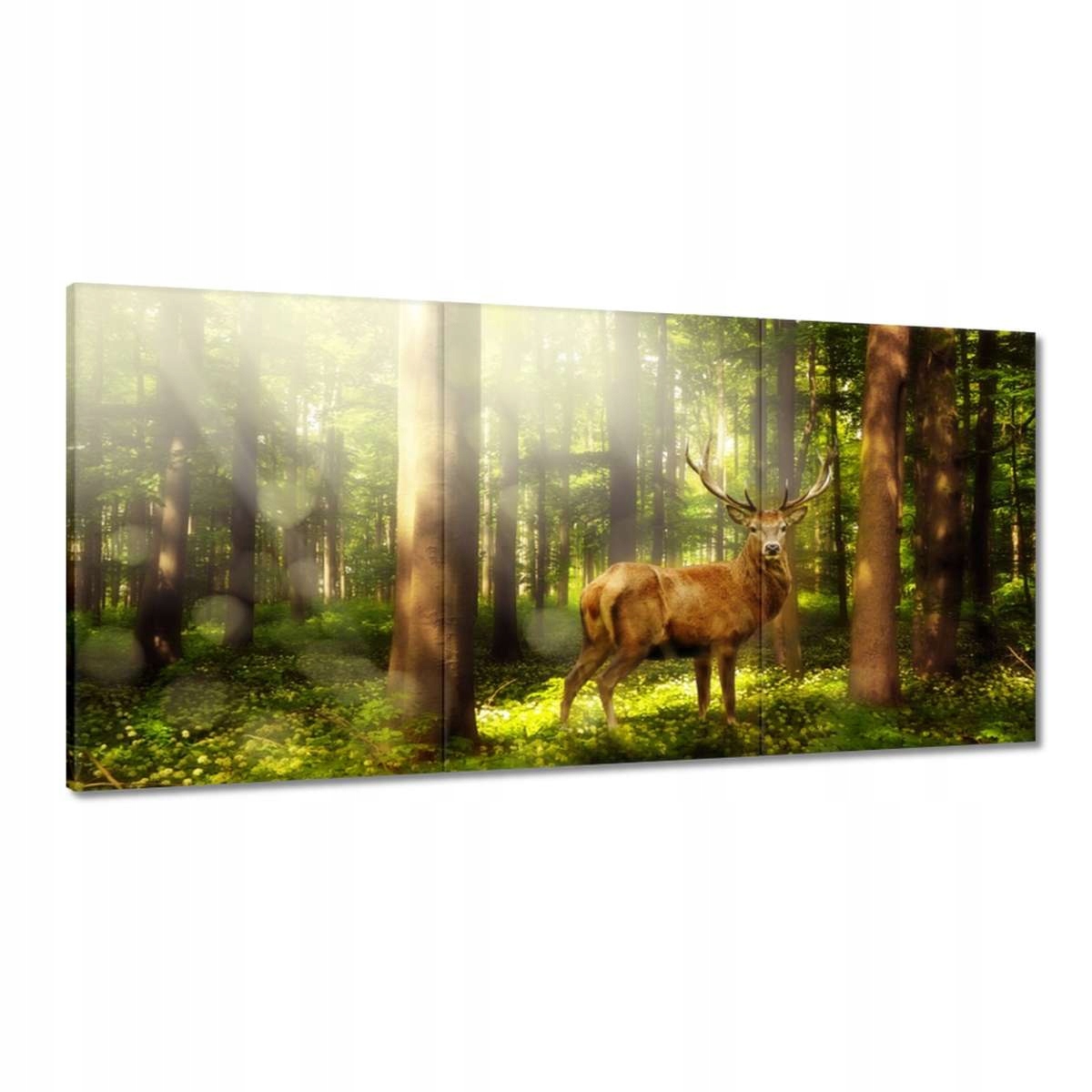 Obrazy 180x90 Jeleň v magickom lese