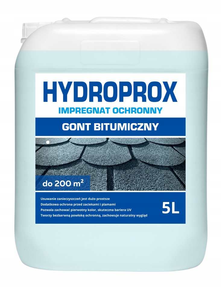 Hydroprox Impregnat Do Gontów Bitumicznych 5L