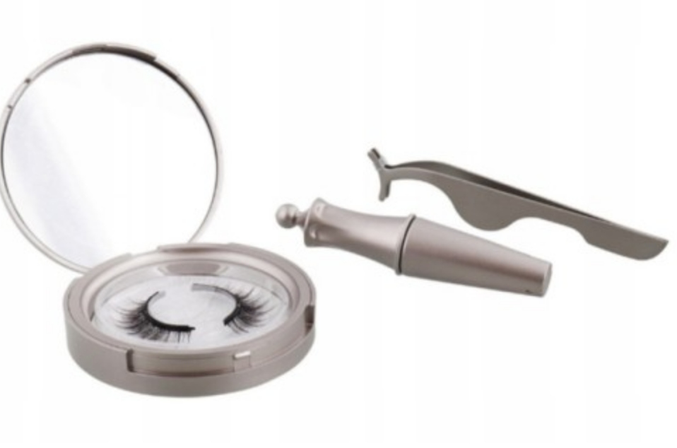 RZĘSY MAGNETYCZNE ZESTAW EYELINER + PĘSETA Marka PRC