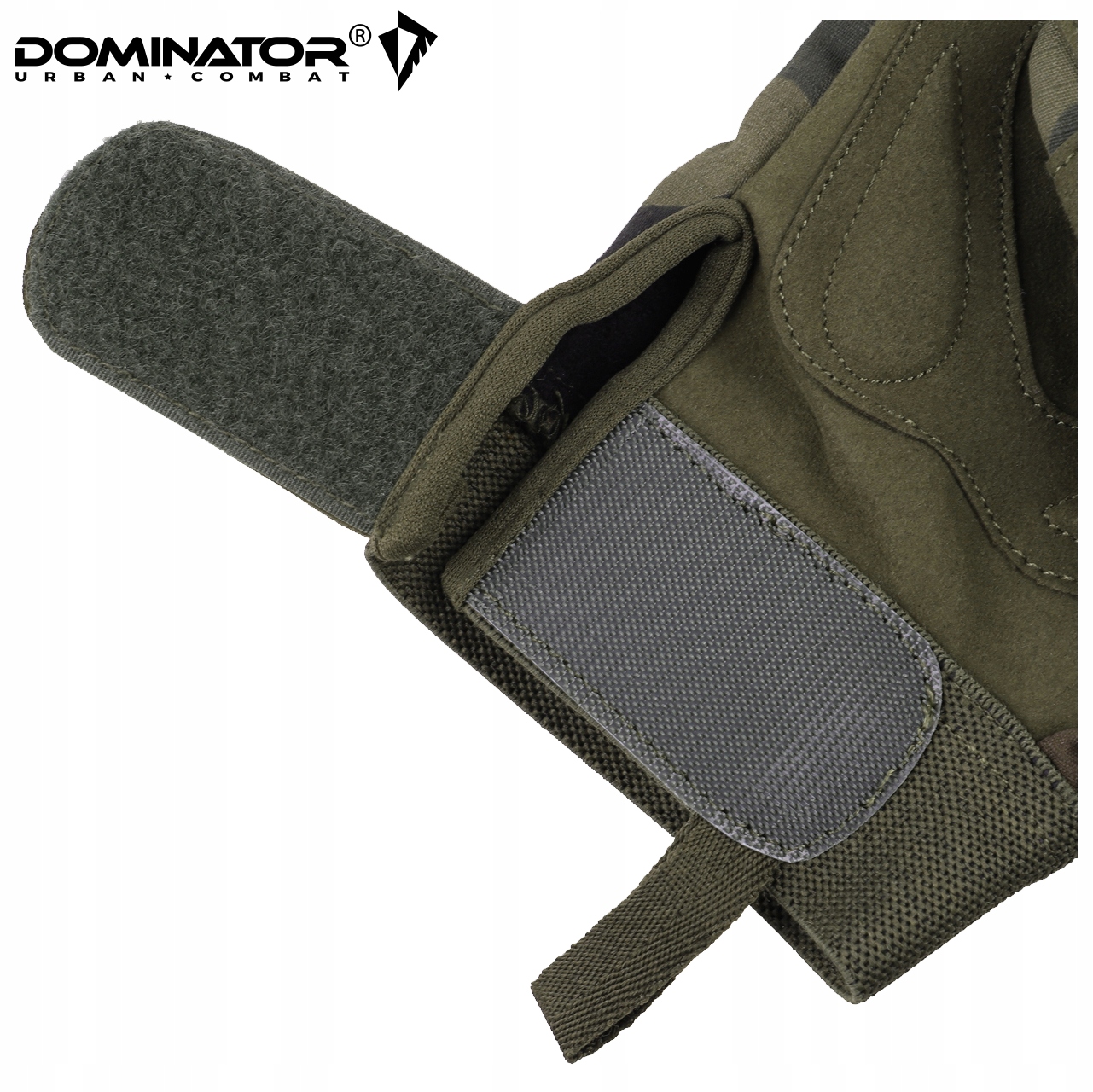 RĘKAWICE RĘKAWICZKI TAKTYCZNE DOMINATOR ARMY DO SMARTFONU PL CAMO WZ.93 XL Materiał dominujący skóra ekologiczna