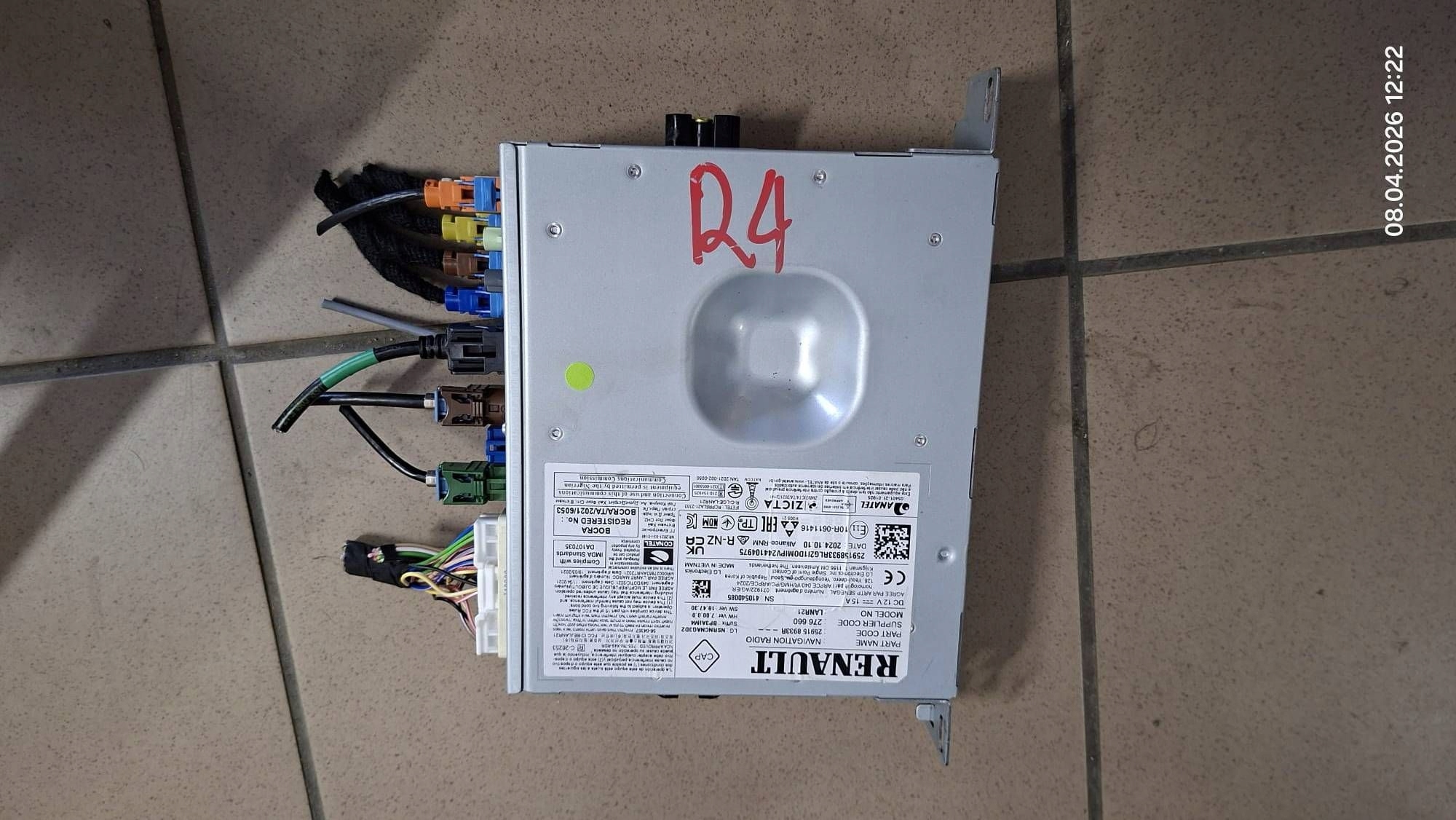 player navigation devices Renault 4 259158933R