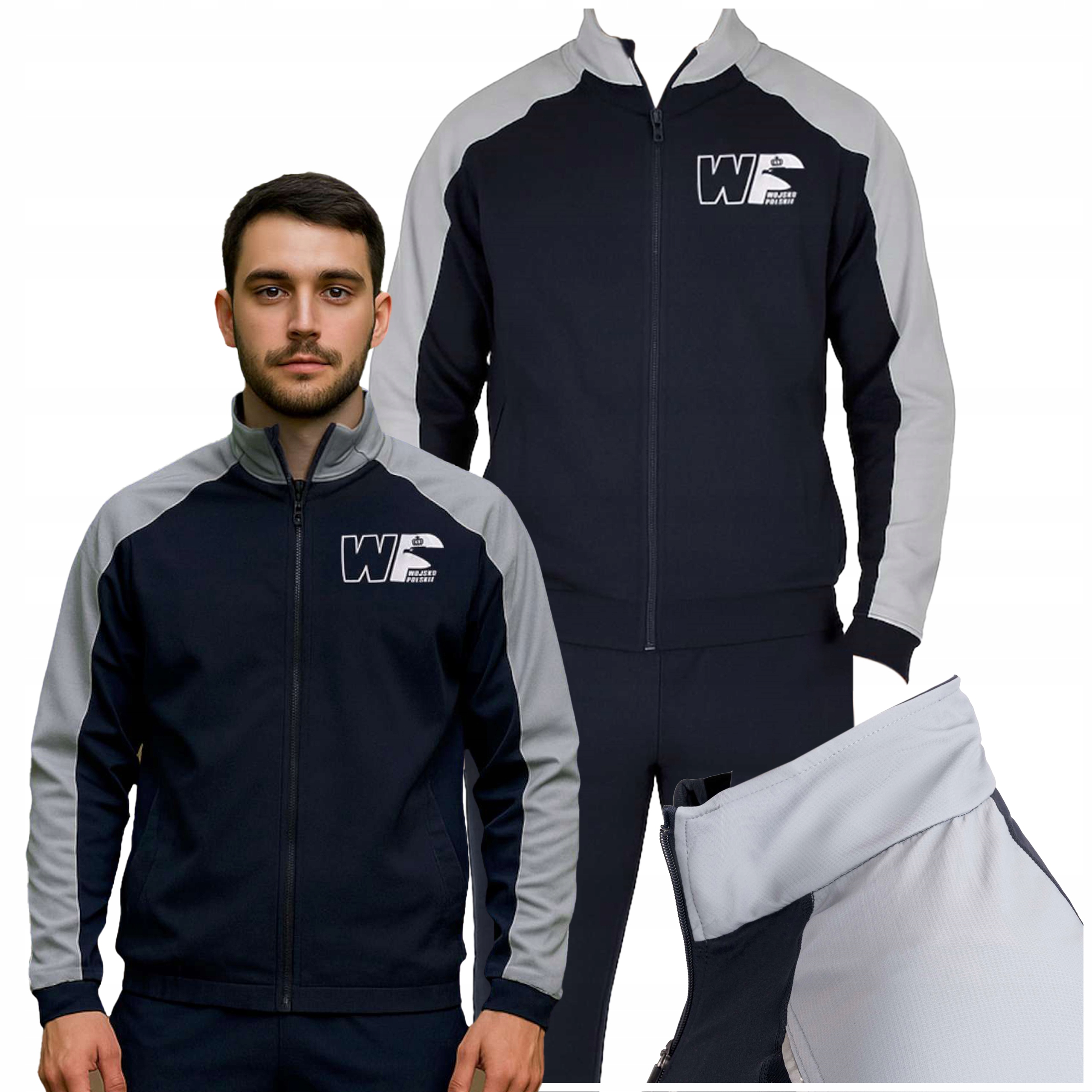 Teplákovka pánský sportovní komplet polské armády mikina kalhoty 503A/MON L