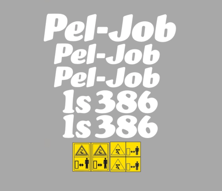 Samolepky s lepením Pel-job LS386