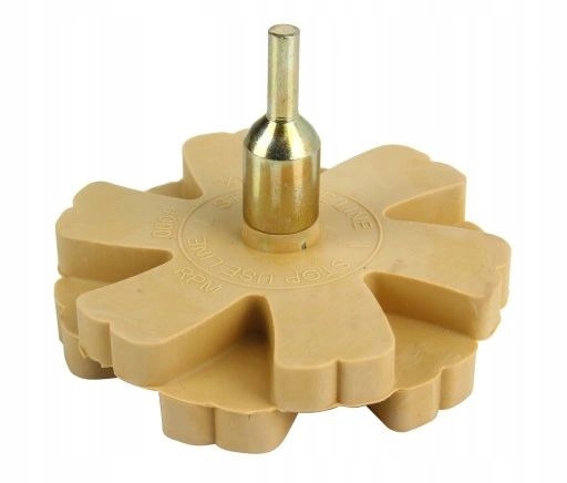 KRĄŻEK GUMOWY DO USUWANIA KLEJU FELG NA WIERTARKĘ FT02K