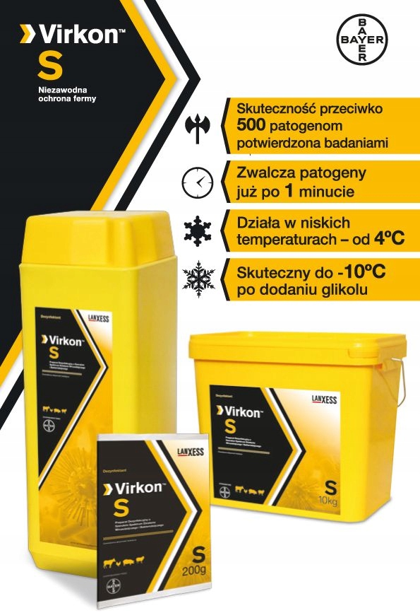 Virkon S 200g preparat dezynfekcyjny EAN (GTIN) 5030157004762