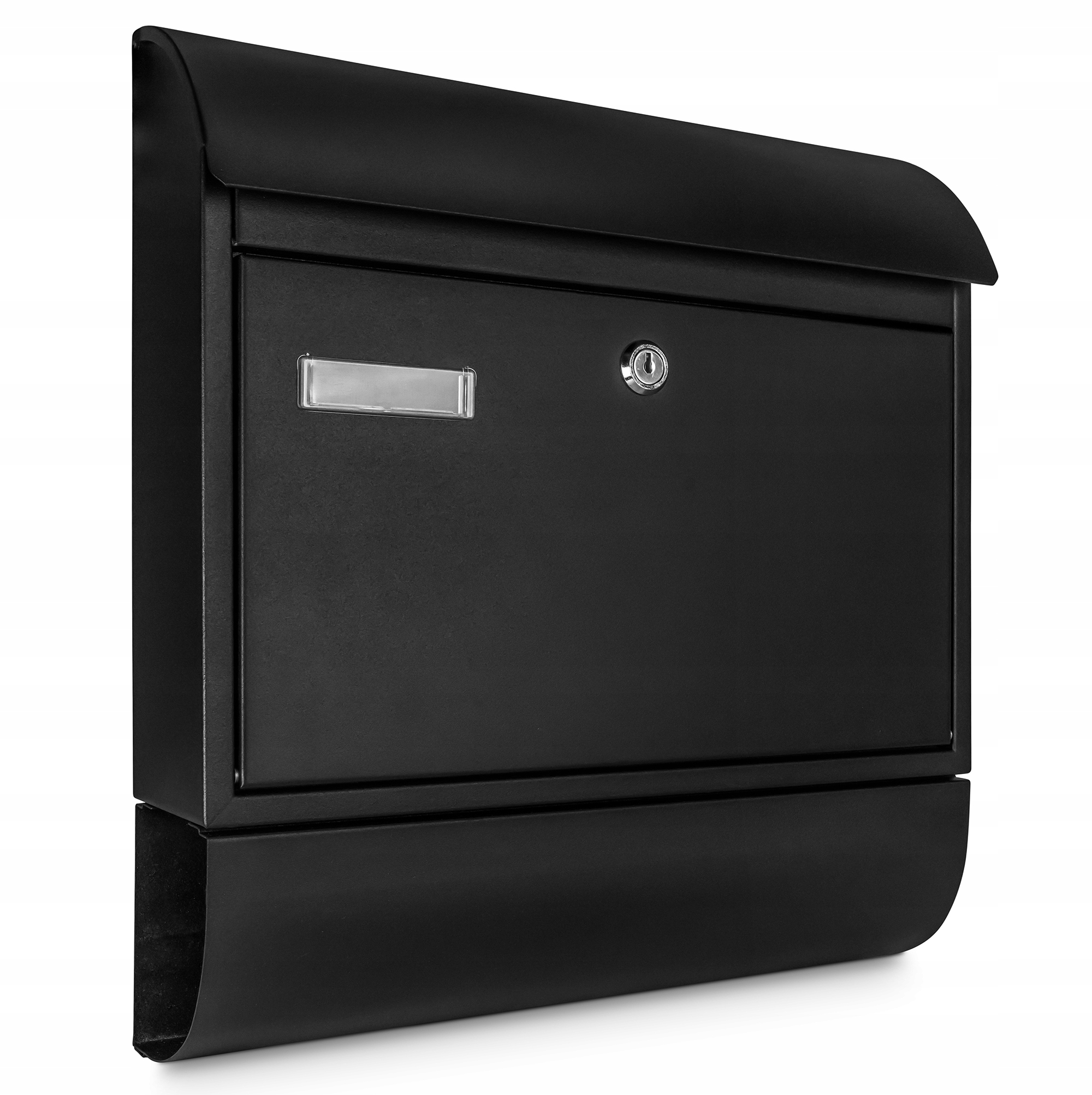 Poštovní schránka obdélníková černá 8R Cz noviny