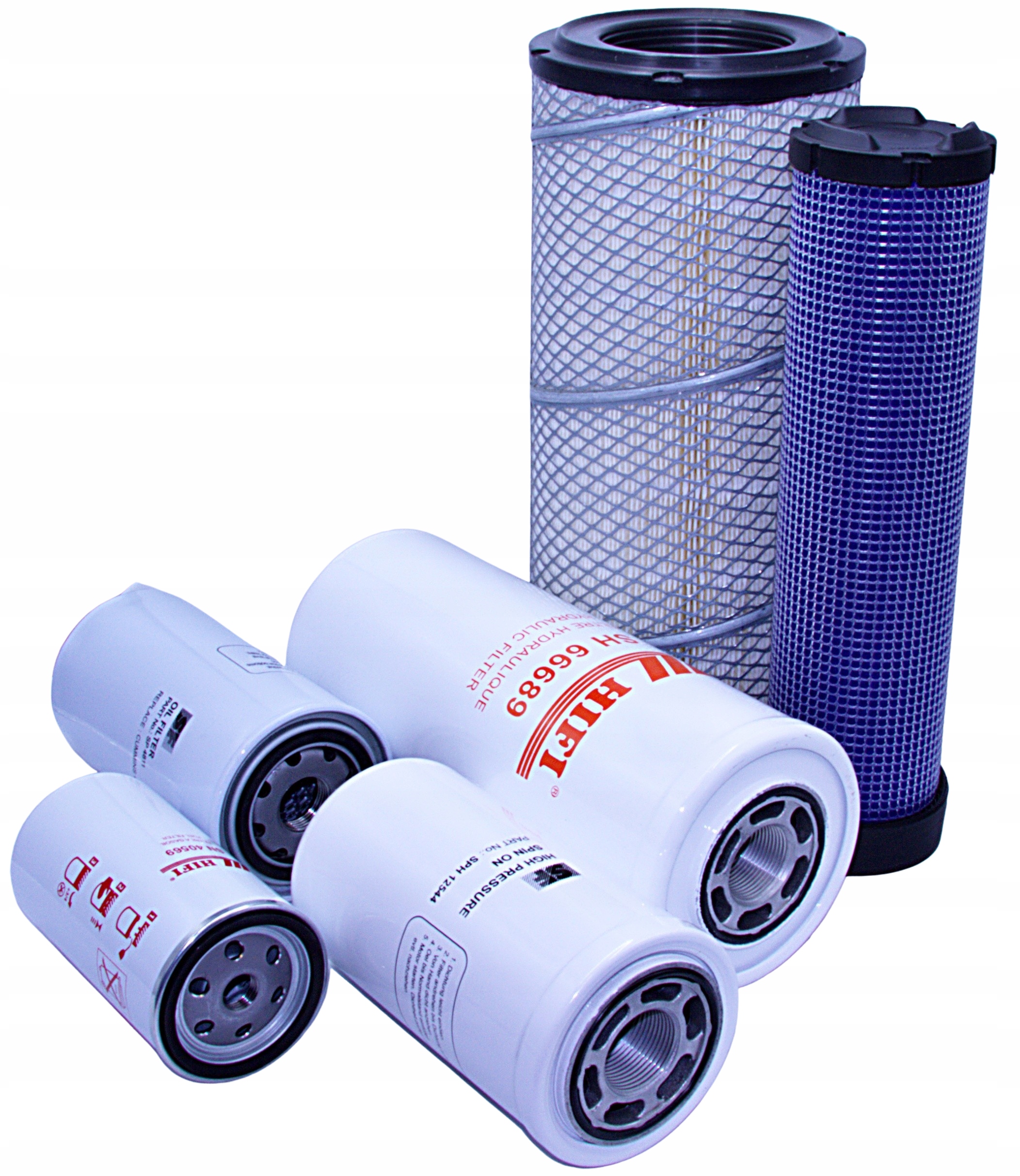 Filtry New Holland Lb 115 B, LB115B – vzduch, olej, hydraulická paliva