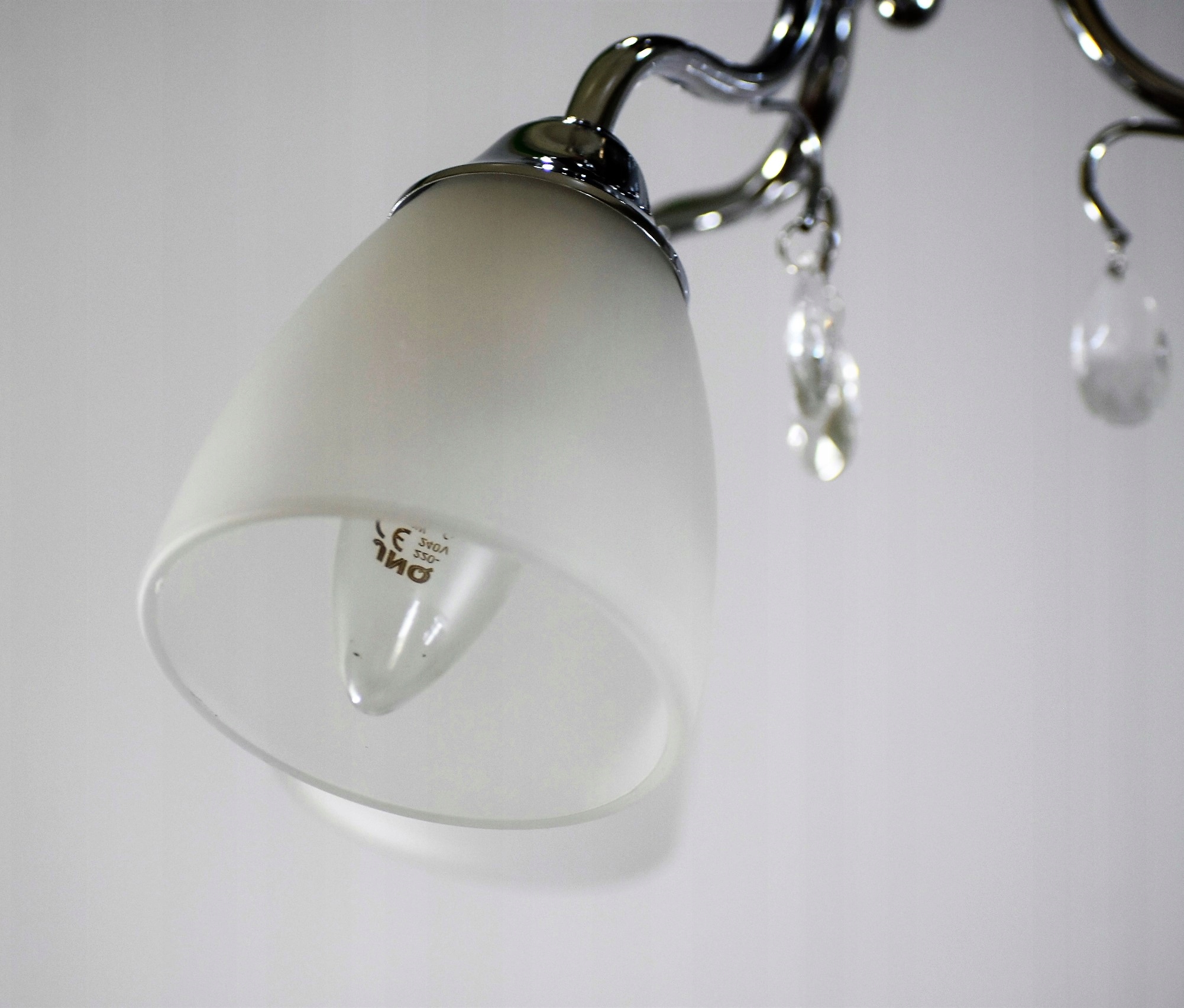 LAMPA PLAFON Chrom Kryształ ADEL 3 NOWA NISKA CENA Marka EUROSTAR