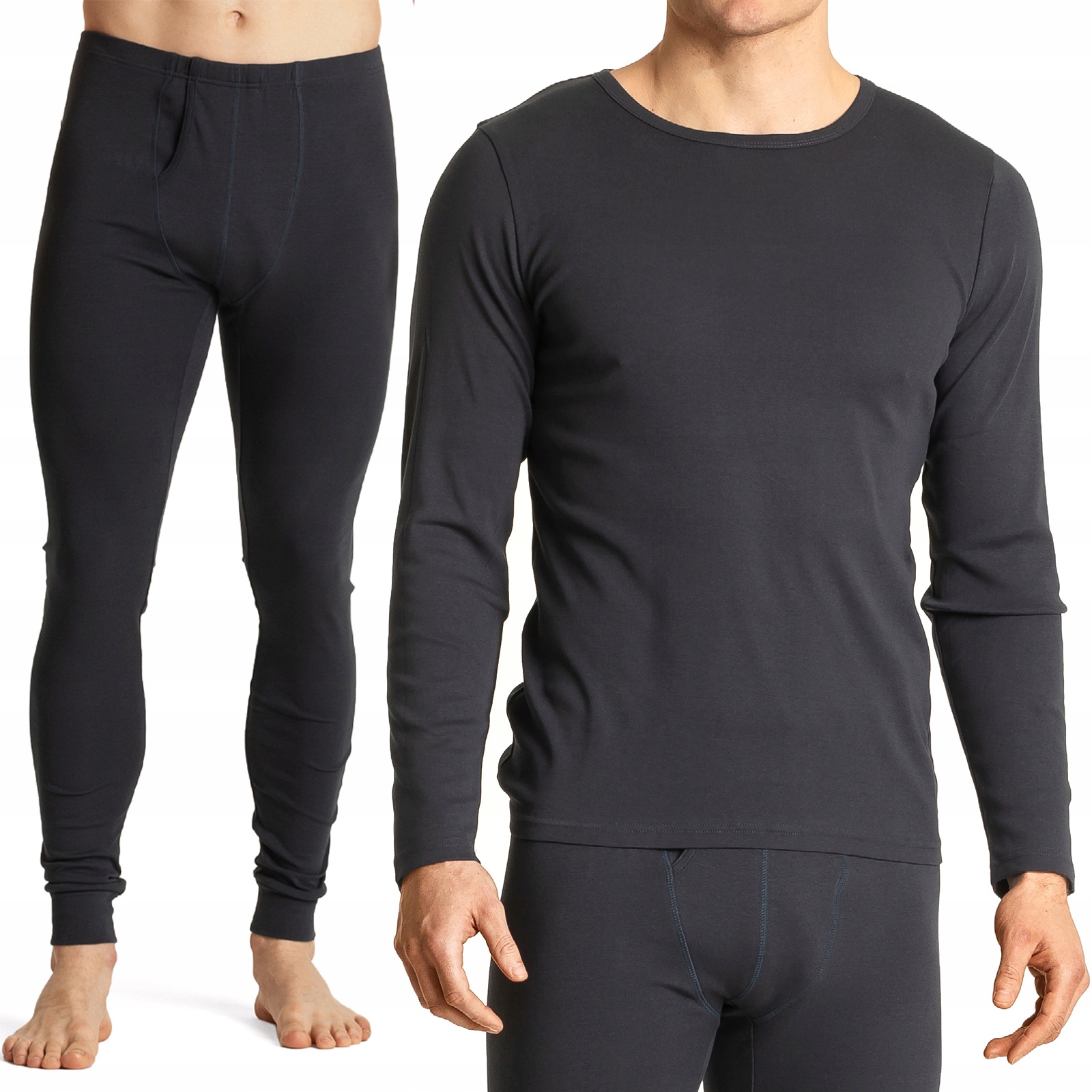 Komplet Termo pánské Atlantic spodní prádlo bavlněné tričko a kalhotky M