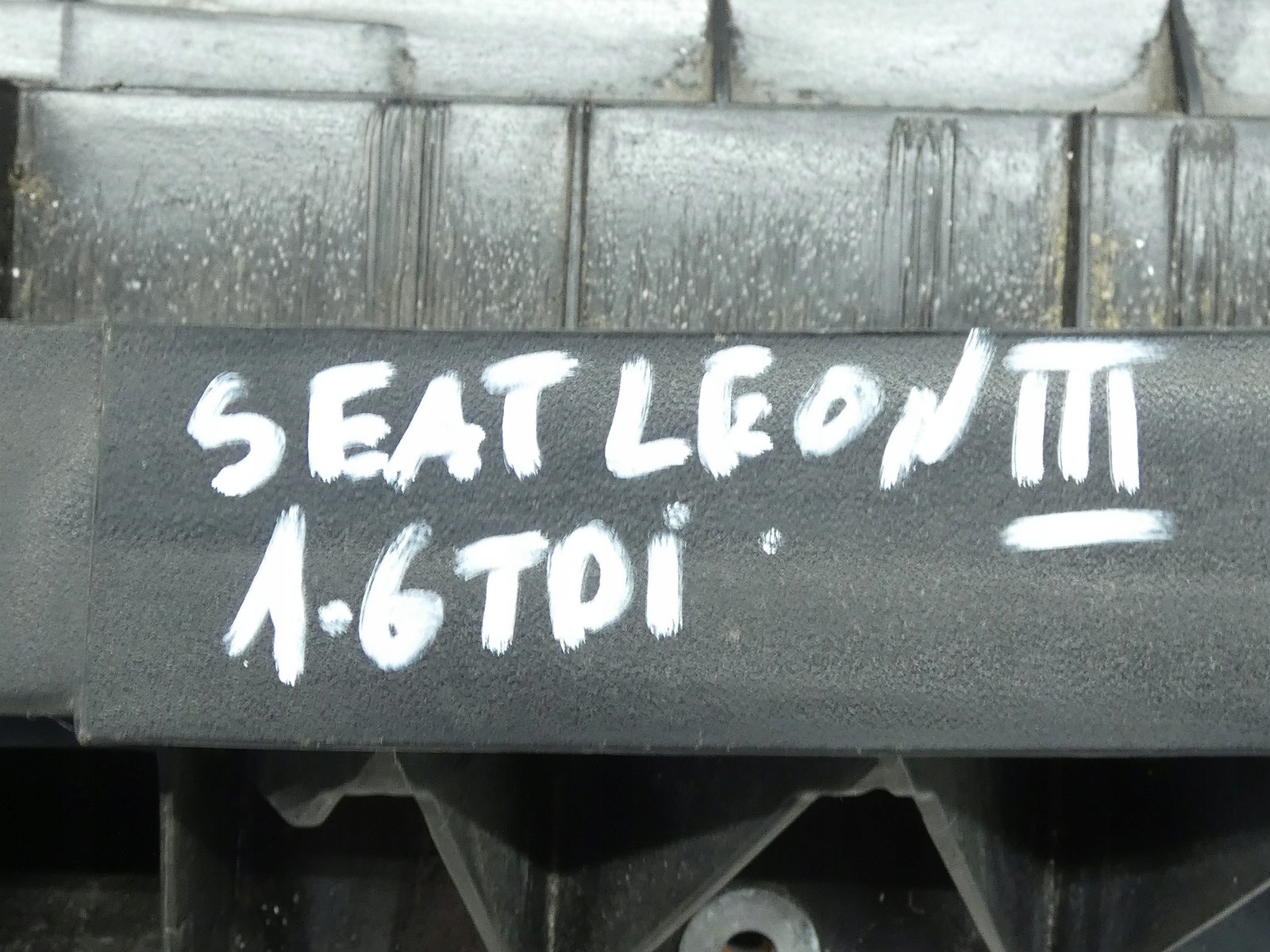 KPL support panel for radiators pillar iron sider SEAT LEON III 1.6 TDI CLH MANUAL