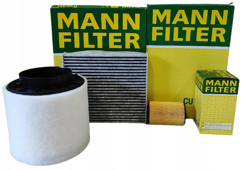 Mann Sada Filtrů Audi Q5 II Fy 20-24 40TDI 2.0 Tdi Dtpa Dfba 204 Km