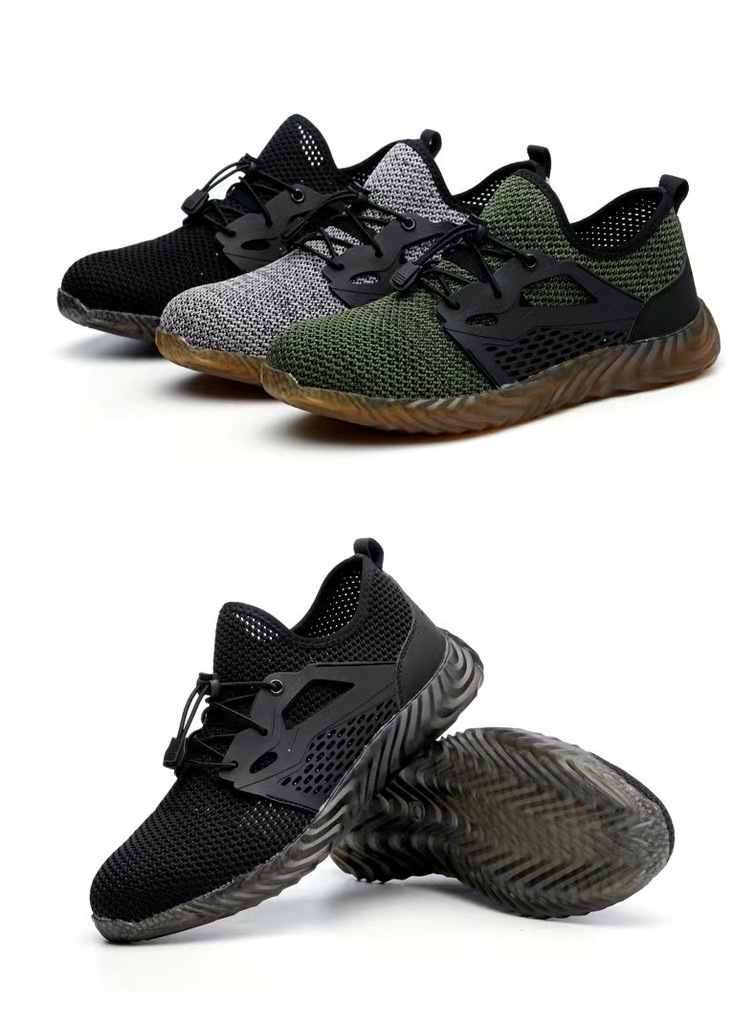 BUTY ROBOCZE PÓŁBUTY LEKKIE ODDYCHAJĄCE Rozmiar 37