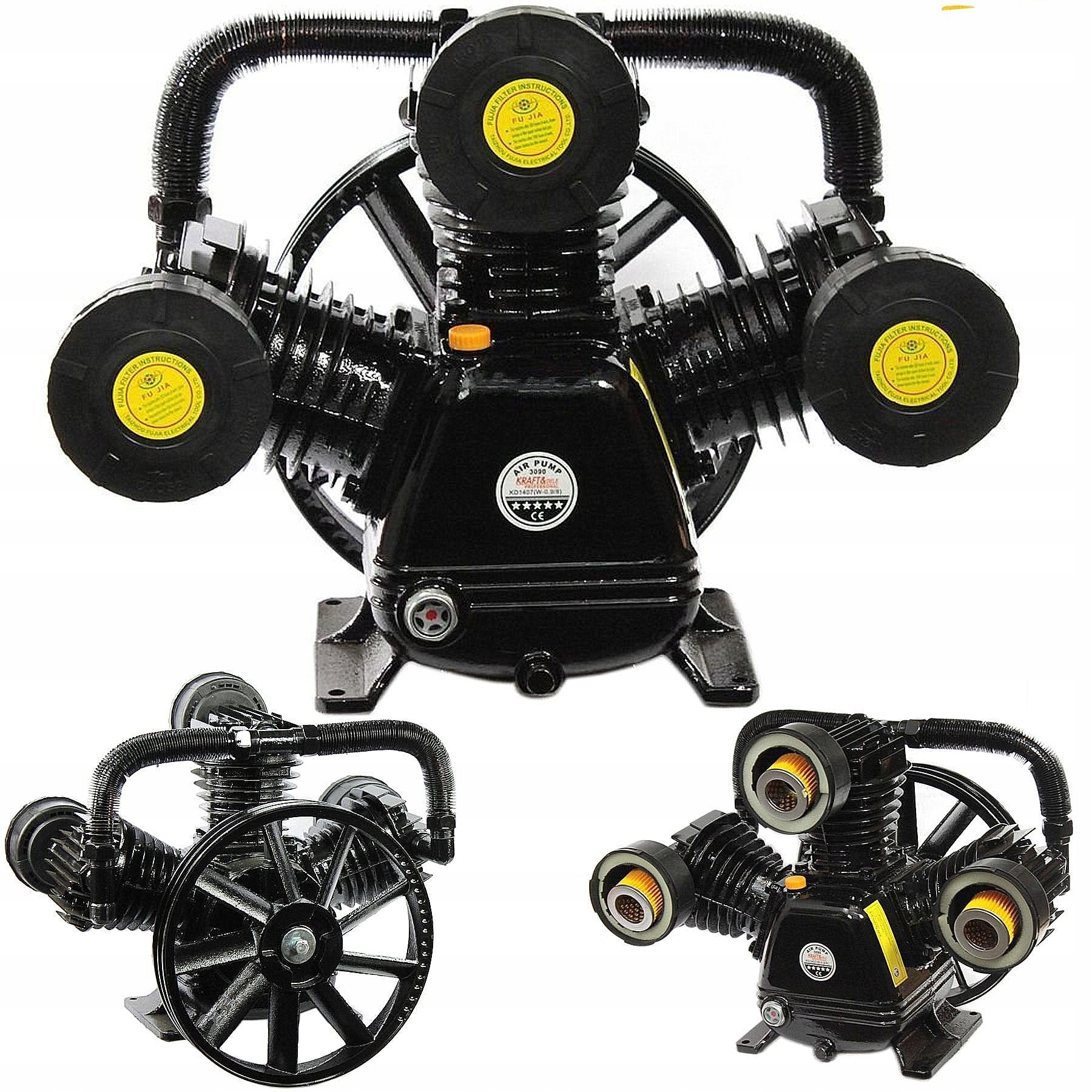 Olejový kompresor 500 l 8 bar Kraft&Dele KD1407