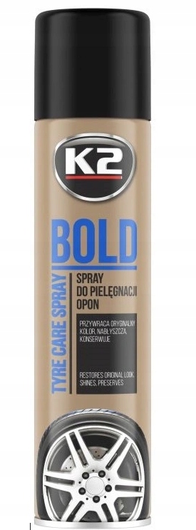 K2 BOLD SPRAY CZERNIDŁO W SPRAYU 600ML