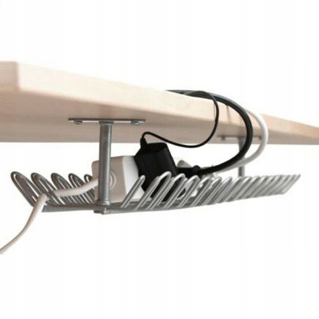 Maskownica do kabli Ikea Signum 70 cm srebrna