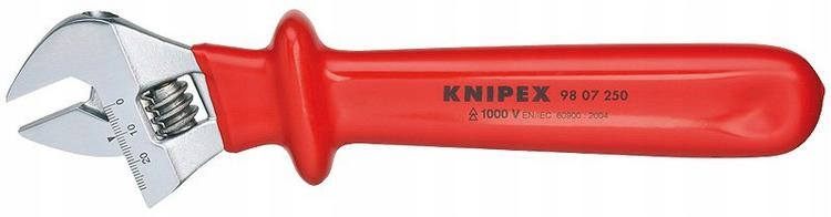 Knipex Kľúč 9807 250 nastaviteľný Vde