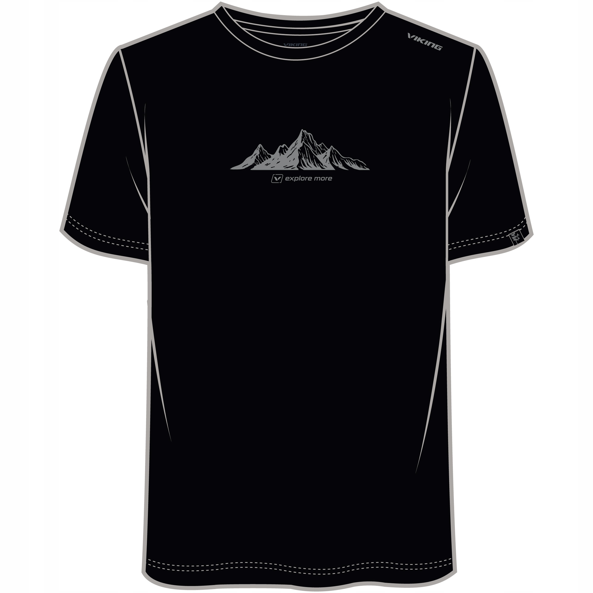T-shirt męski Viking Lenta Bamboo Light rozmiar XL