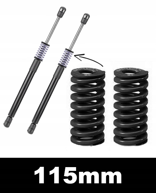 

Sprężyny Automatyczne Otwieranie Bagażnika 115mm