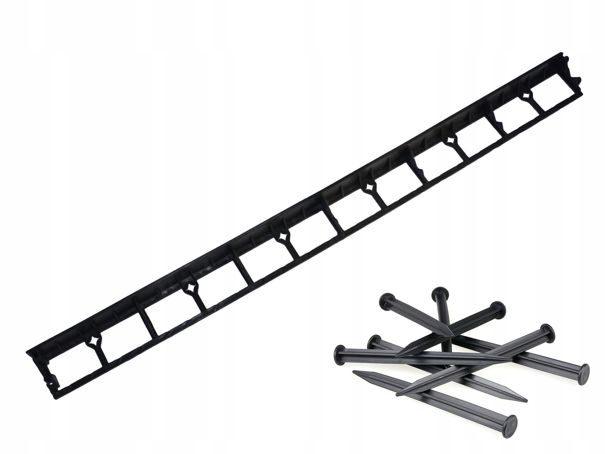 OBRZEŻE OGRODOWE BORDER LUX 45mm + 3 KOTWY 20cm