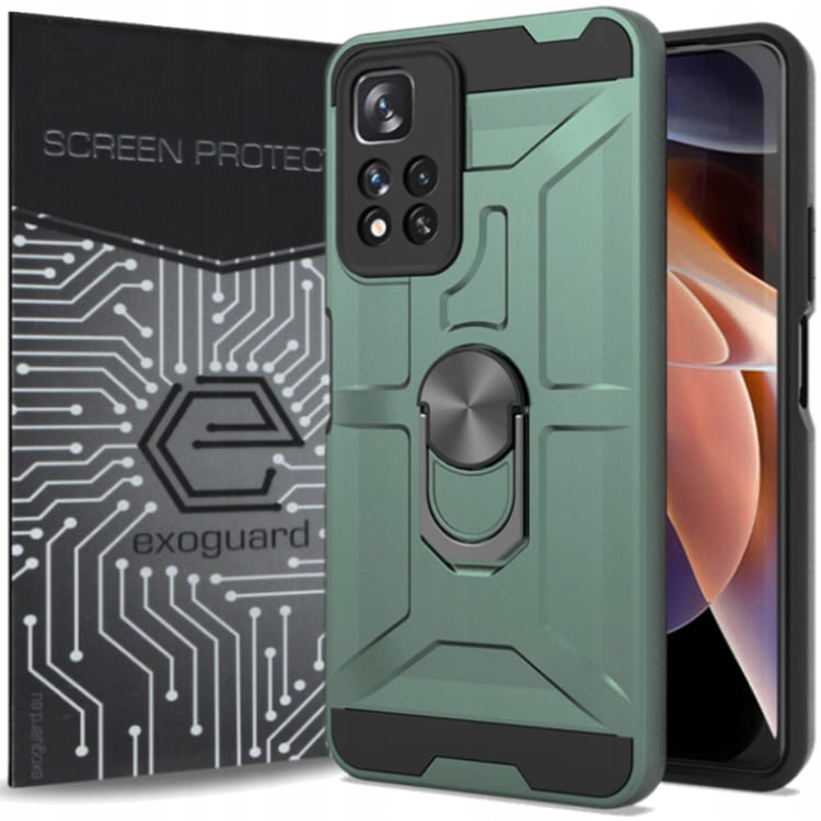 

Etui Pancerne+szkło do Redmi Note 11 Pro+ Plus 5G