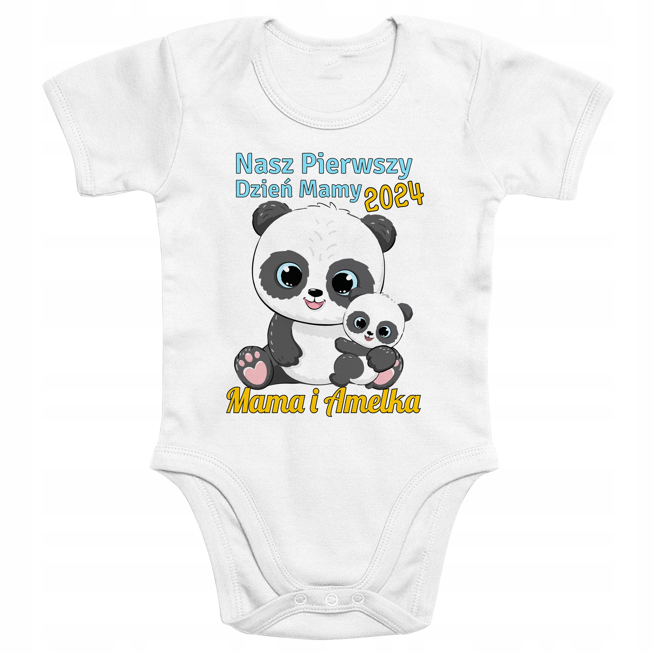 ZESTAW KOSZULKA I BODY NASZ PIERWSZY DZIEŃ MAMY PREZENT NA DZIEŃ MATKI Płeć kobieta