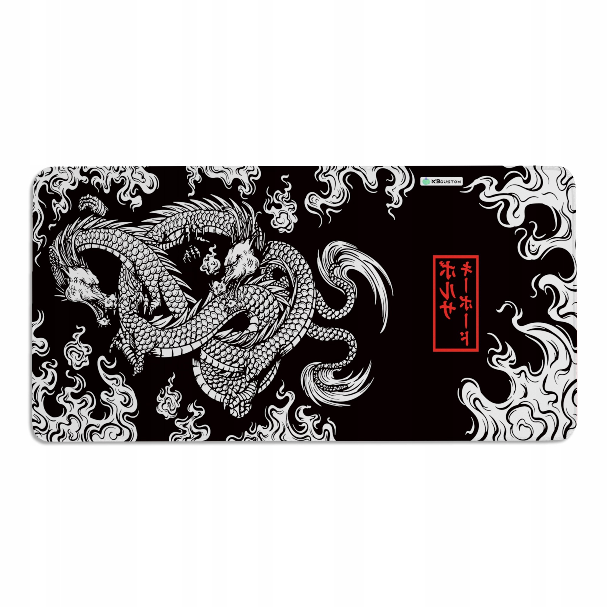 Duża Podkładka Mata Pod Myszkę Mysz 120x60cm XXXL KBcustom Biurko Dragon 1